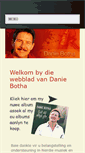 Mobile Screenshot of daniebotha.co.za